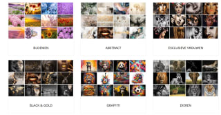 76% korting op canvas collecties