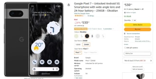 Google Pixel 7 - 5G 256GB por 623.81€