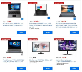 Hasta -40% de Descuento en Stocks Fuera de Carrefour.