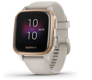 GARMIN Venu Sq Music, Health Smartwatch, Waterdicht, GPS, Muziekopslag, 1,3" Touchscreen, Sport-Apps, Hartslagmeting, Batterijduur van 6 Dagen, Contactloos betalen (Gereviseerd)