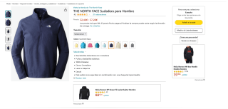 Sudadera THE NORTH FACE por solo 32,48€