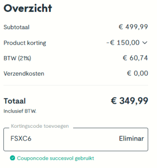 Relaxfauteuil Flexispot XC6 voor €349,99 dmv code bij Flexispot