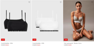 20% extra korting op de zomersale bij Calvin Klein