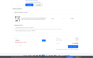 Aspiradora inalámbrica Proscenic P16 550W 50kPa tubo plegable cepillo antienredos por 129,99€