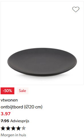 Tot 85% korting in de sale van Wehkamp