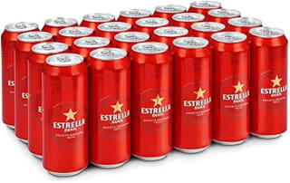 24 Latas 500ml Estrella Damm Cerveza Doble Malta por 20,87€