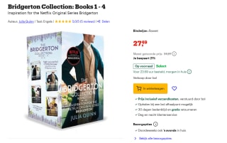 The Bridgerton Collection: Books 1 - 4 voor €27,49 bij Bol