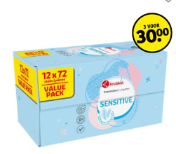 Kruidvat grootverpakking babydoekjes 3 voor €28