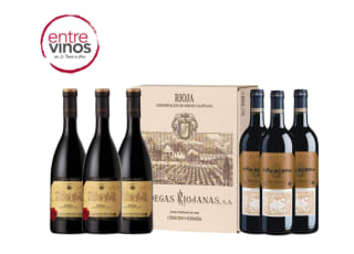 Bodegas Riojanas - 6 botellas 75 cl tinto Reserva - 3 Viña Albina + 3 Monte Real por 32€