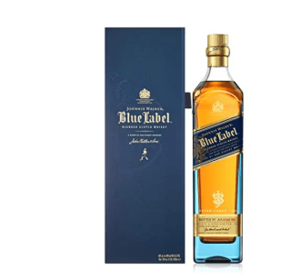 Johnnie Walker Blue label whisky Escocés blended 700 ml por 175€