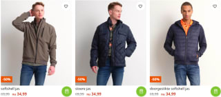 50% korting op jassen bij terStal