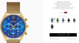 MATS MEIER Heren horloge voor €47 bij Matsmeier