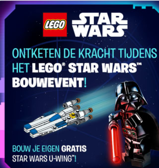 Bouw zelf een Lego Star Wars U-Wing en neem hem mee naar huis