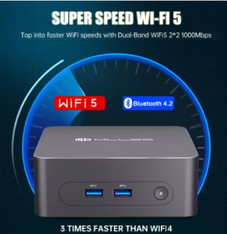 MLLSE G3 Mini PC Intel N100 CPU DDR4 16GB RAM 512GB SSD voor €102,92 dmv code bij Aliexpress