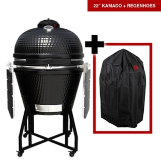 VOLT! Kamado Grenade Grill 22" met cover voor €499
