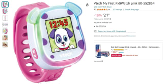 VTech Mijn Eerste KidiWatch voor €21,01 bij Amazon