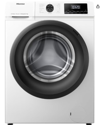 Lavadora de 8kg marca Hisense WFQE8014EVJM por 299,99€