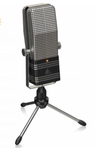 Behringer BV44 Vintage Broadcast USB Microfoon voor €21,30 bij Bax Shop