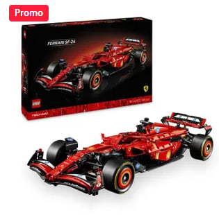 2e halve prijs op geselecteerde Lego bij Cdiscount