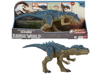 Mattel Jurassic World Alosaurus Dinosaurio de juguete con sonidos a solo 18,70€
