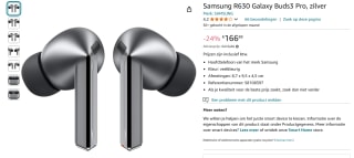 Samsung Galaxy Buds 3 pro voor €166,88 bij Amazon