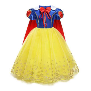 Vestido de Blancanieves disfraz princesa por 7,18€