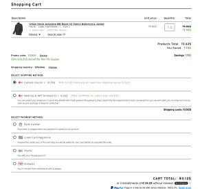 Chaqueta moto HEVIK Asterope Impermeable Forro térmico desmontable por 69,16€