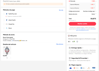 Reloj PAGANI Movimiento JAPONES proyecto alaska por solo 54,87€