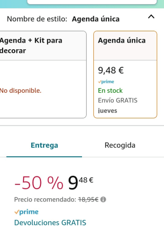 Mr Wonderful Agenda 2023/2024 Office semana vista 18 meses Todos mis planes por 9,48€.
