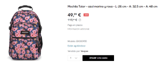 Mochila Eastpak Tutor por 49.99€