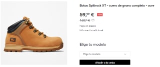 Botas para Hombre Timberland Splitrock XT por 59.99€