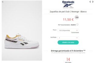Zapatillas Reebok desde tan solo 7,90€