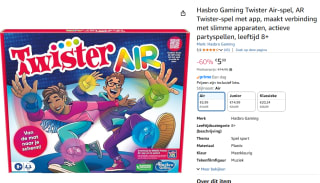 Twister Air - Actiespel voor €5,99 met Amazon prime