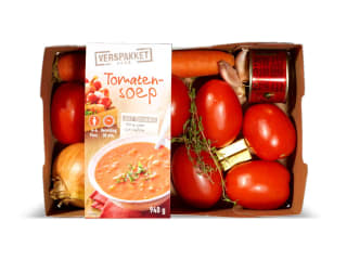 Verspakket tomatensoep voor 4-6 personen voor €2,49 bij de Lidl