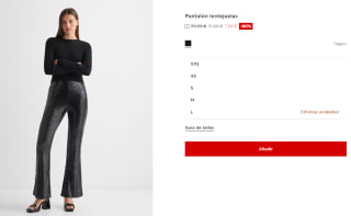 Pantalón de lentejuelas para Mujer por 7.99€