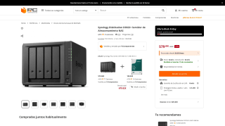 NAS Synology DiskStation DS923+ por 579€