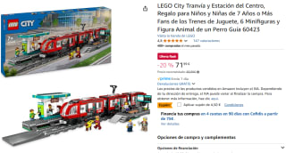 LEGO City Tranvía y Estación del Centro por 67,49€