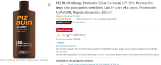 Cremas solares a precios mínimos en Amazon