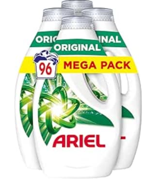 Ariel Detergente Lavadora Liquido 96 Lavados (4x24) total 96 lavados por 19,94€