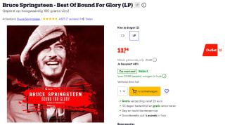 Bruce Springsteen "Best Of Bound For Glory" LP voor €11,54 bij Bol