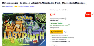 Pokémon Labyrinth Glow in the Dark spel voor €17,99 bij Bol