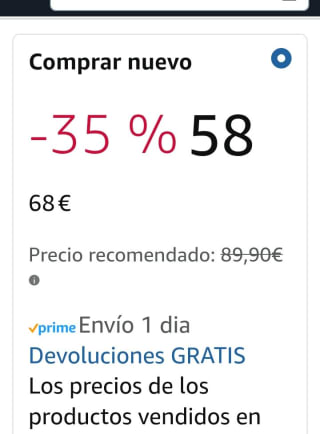 Amazfit Bip 5 Smartwatch con pantalla grande 1,91" por solo 58,68€