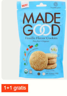 Alle glutenvrije Made Good producten 1 + 1 gratis bij Holland & Barrett