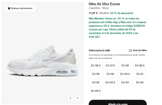 Black Friday Código 25% Descuento pedido mínimo 50€