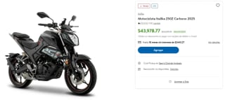 Motocicleta Italika 250Z 2025 por $36,647 | Sam's Club (18 MSI)