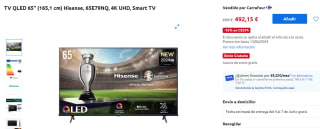 Recopilación televisores en Carrefour a preciazos