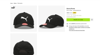 Gorra marca Puma unisex por 7,99€