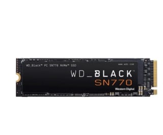 WD BLACK SN770 1TB NVMe SSD por 98.99€