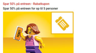 Legoland Billund (Denemarken): 50% korting op familieticket (max 5 pers)