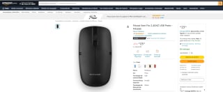 Mouse da Multilaser de 2.4GHZ - R$ 23,50
